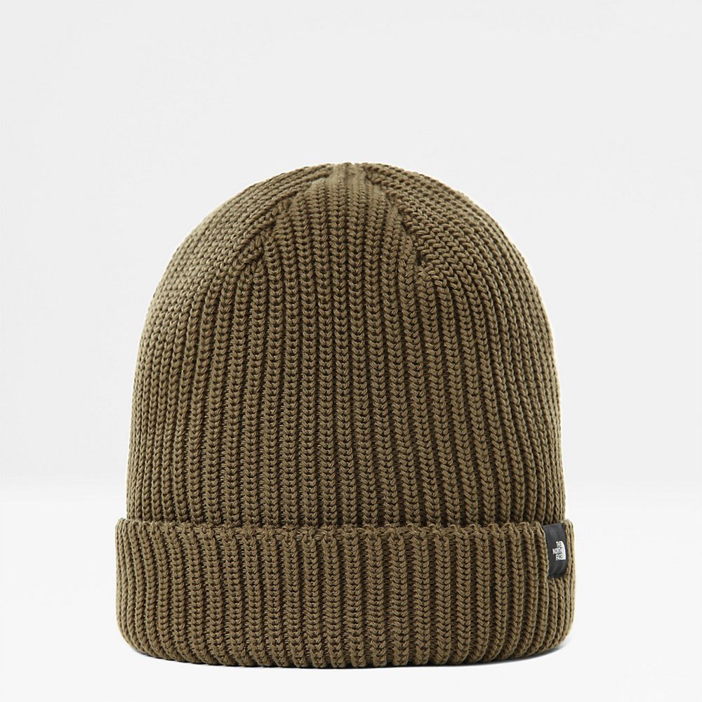 The North Face Beanies Mens Australia - The North Face Fisherman Olive Green (JXG-750324)